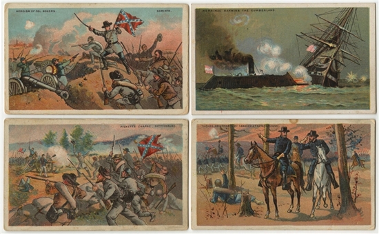 1887 N99 Honest/Gail & Ax "Battle Scenes" Partial Set (14/25)